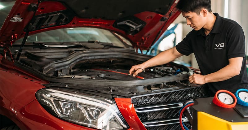 Sửa chữa điều hòa ô tô tại Thủ Đức
