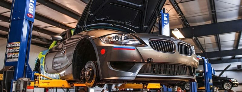các hạng mục sửa bmw của v8 garage