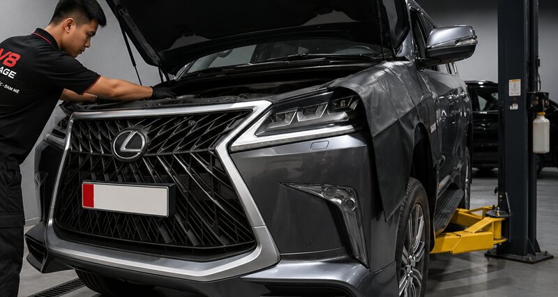 sửa chữa xe lexus tại tphcm